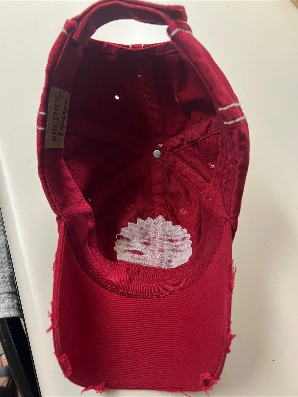 Free Spirit distressed ball cap. NWOT.